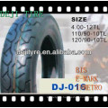 moto pneu /tube/tubeless 4.00-12 t/L 35 % 40 % 45 % 50 % teneur en caoutchouc